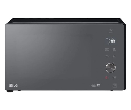 LG NeoChef MH6565DPR микровълнова печка Плот Микровълна за грил 25 Д 1150 W Черен, Неръждаема стомана