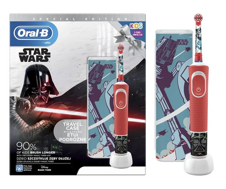 Braun Oral-B Kids Star Wars Special Edition gyermek elektromos fogkefe + utazótok (10PO010290)