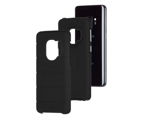 CASE-MATE TOUGH MAG műanyag telefonvédő (ultravékony, szilikon belső, közepesen ütésálló) FEKETE [Samsung Galaxy S9 (SM-G960)]