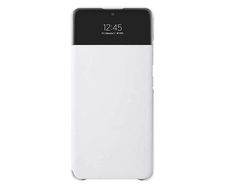 Samsung Galaxy A72 Smart S View Wallet tok fehér (EF-EA725PWEGEE)