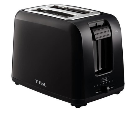 Tefal TT1A18 тостер 7 2 филия(и) 800 W Черен, Неръждаема стомана