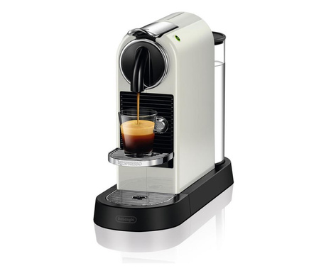 Espressor Nespresso De'Longhi CitiZ EN167.W, 1260W, 19 Bar, 1L, Alb + set capsule degustare