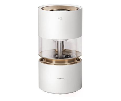Овлажнител Smartmi, Rainforest, LED дисплей, 7 W, 200 мл/ч, 3 л, 220 x 422 мм, Бял/Безцветен
