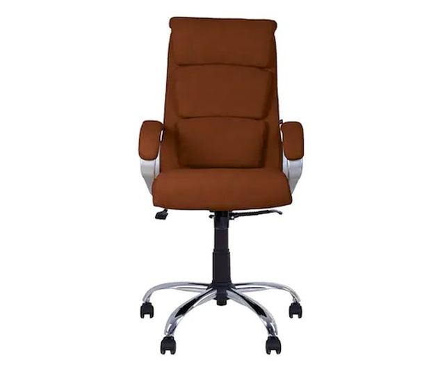 Direktorska stolica RAIKO, Anyfix mehanizam, eko koža, Smeđa