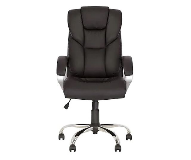 Upravljačka stolica DIVINO, ekološka koža, crna