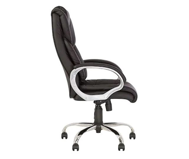 Upravljačka stolica DIVINO, ekološka koža, crna