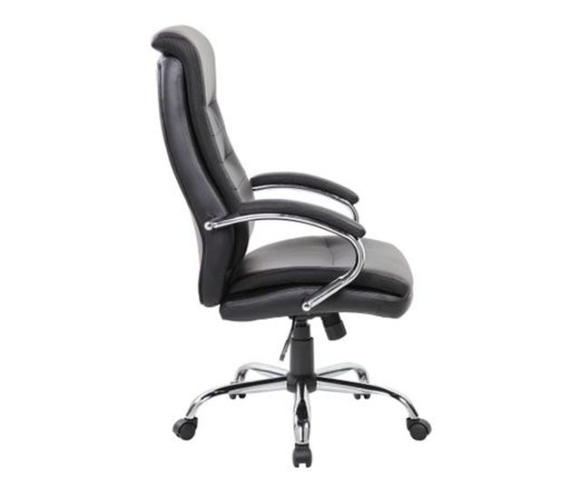 Direktorska stolica ANDY, eko koža, crna