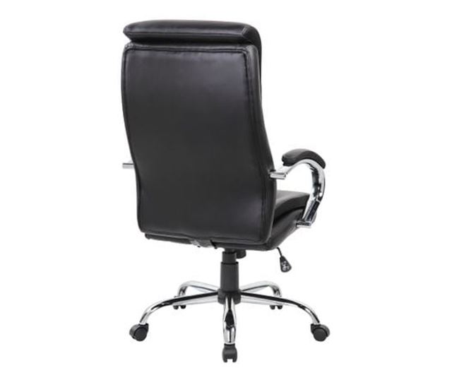 Direktorska stolica ANDY, eko koža, crna