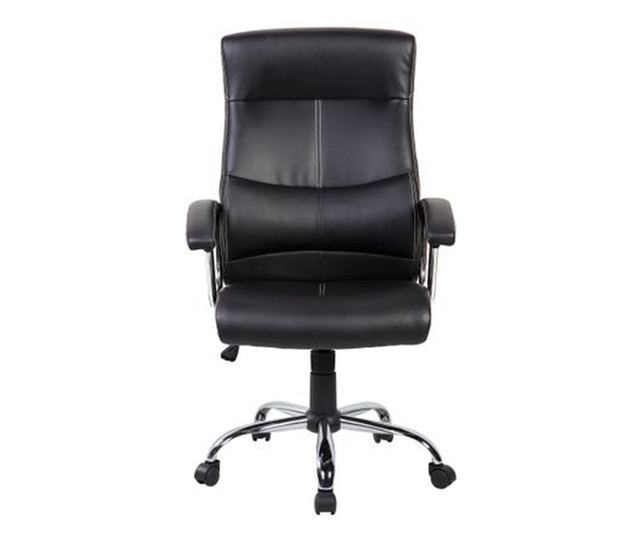 Direktorska stolica TIMBERLAKE, eko koža, crna