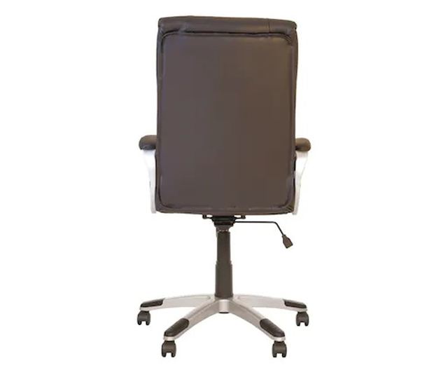 Direktorska stolica LUPIN, prirodna koža, Crna