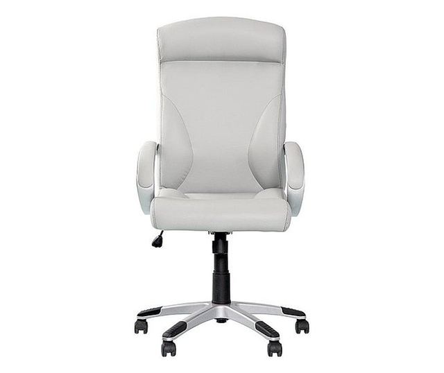 Stolac za direktora MEVA, Bijela, ekološka koža