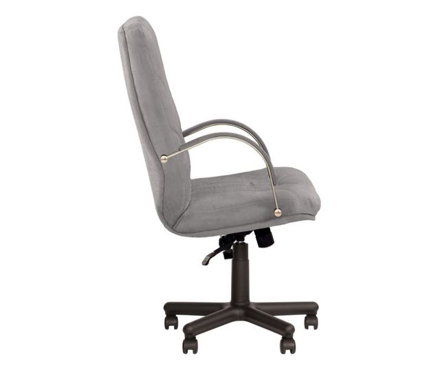 Stolac za upravu MAVIS, Anyfix mehanizam, mikrovlakno, Siva