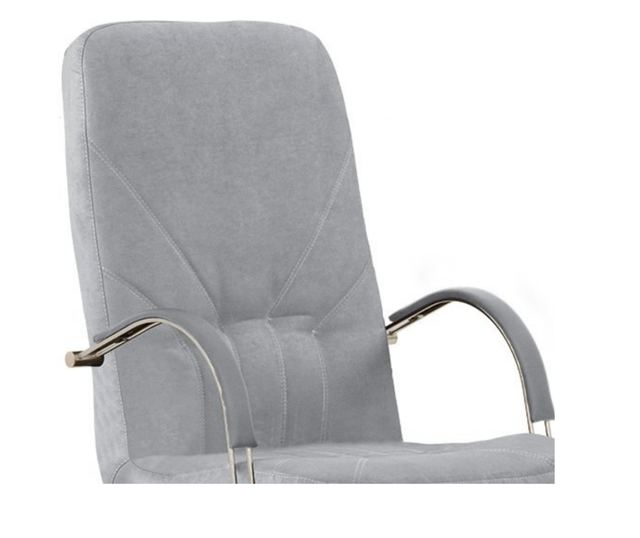 Stolac za upravu MAVIS, Anyfix mehanizam, mikrovlakno, Siva