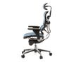 Stolac direktora ERGOHUMAN Plus, mreža Plava, naslon za glavu 2D, lumbalna potpora, podesive 3D ruke