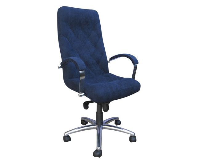 Stolac ravnatelja HAVANA, Indigo mikrovlakna tkanina