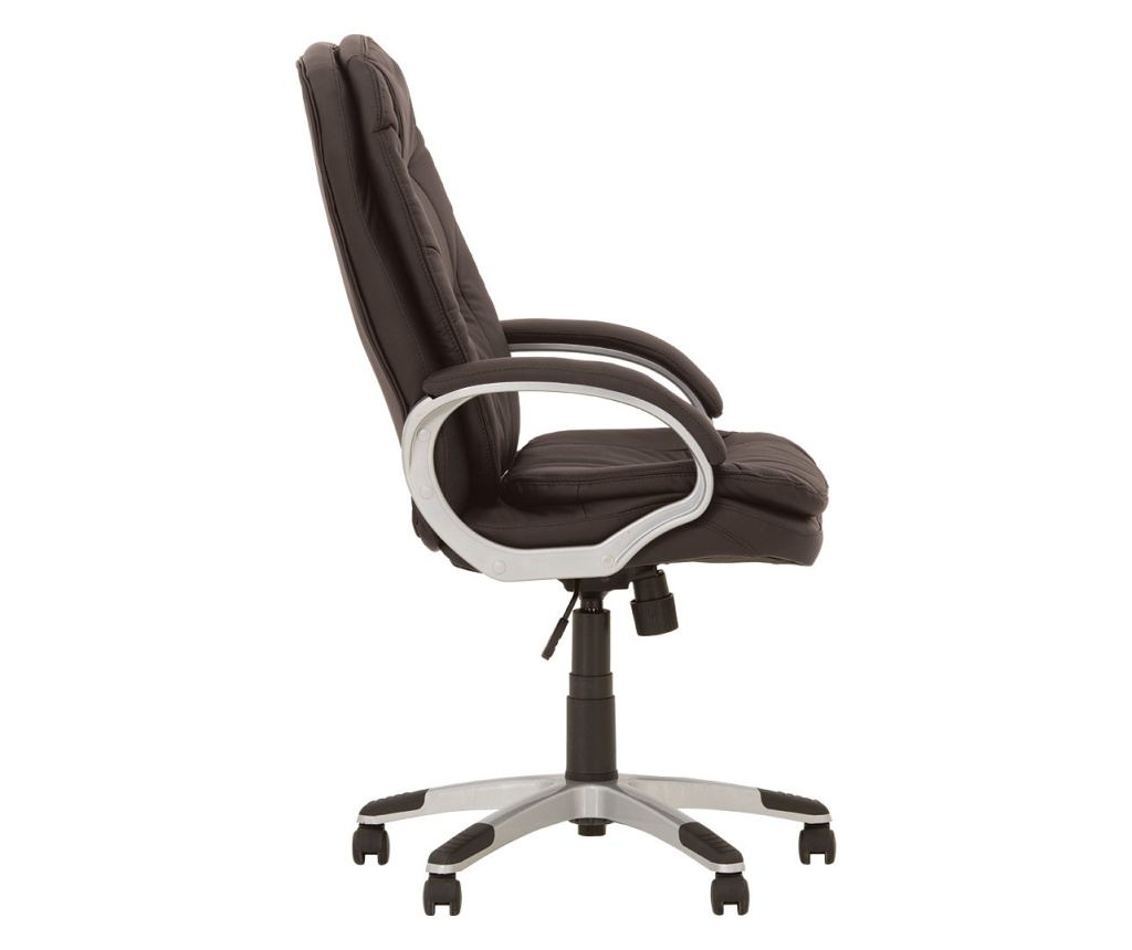 Stolac direktora DIRECTOR, tamnosmeđa ekološka koža - 3