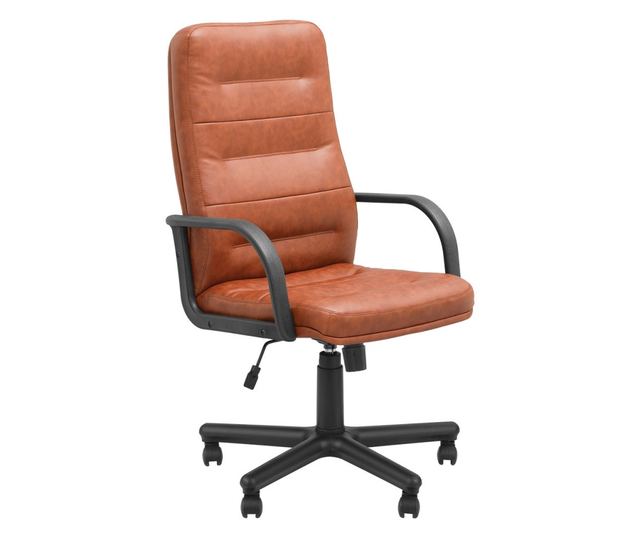 Upravljačka stolica PROFESSIONAL, smeđa ekološka koža