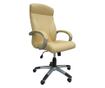 Direktorska stolica VINCIUS, Bež umjetna koža