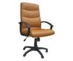 Upravljačka stolica SENIER, svijetlosmeđa ekološka koža