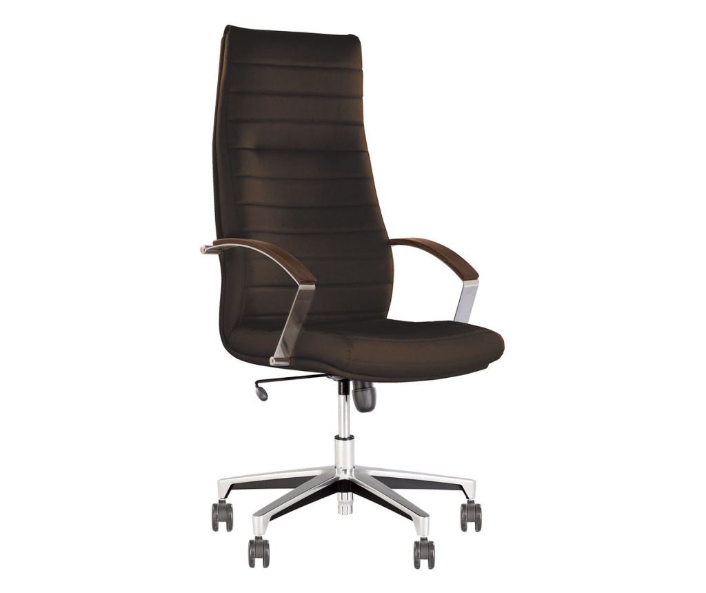 Direktorska stolica IMIS, tamnosmeđa eko koža - 2