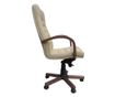 Stolac direktora EMPEROR Bež prirodna koža