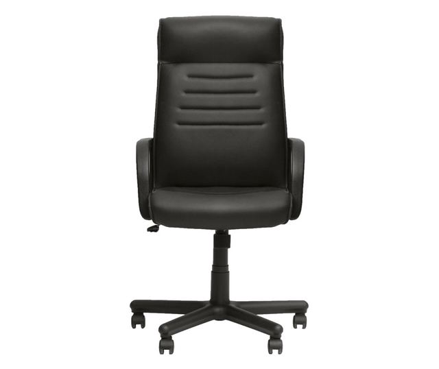 Stolac direktora MAGNATE, Crna ekološka koža