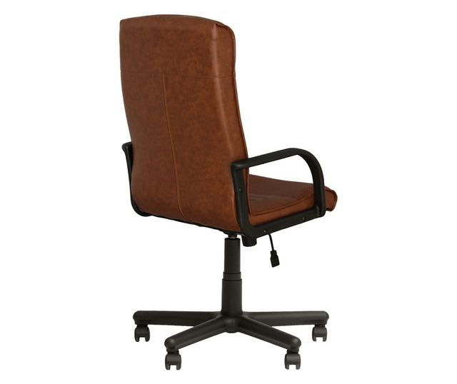 Scaun direktora MAGNATE, smeđa ekološka koža