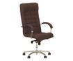Direktorska stolica THRONES, tamnosmeđa prirodna koža