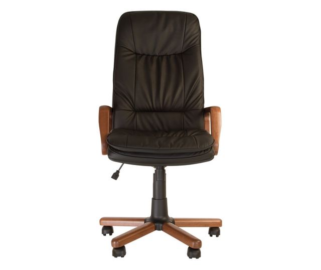 Stolac direktora HELLO EXTRA, Crna ekološka koža