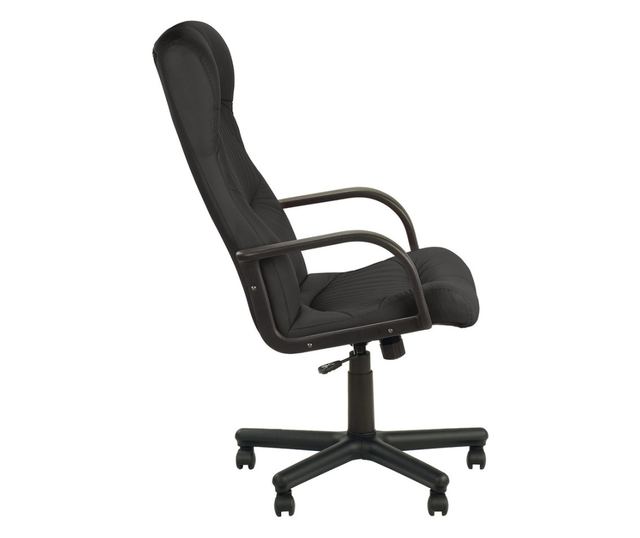 Stolac direktora GERMINI, Crna ekološka koža