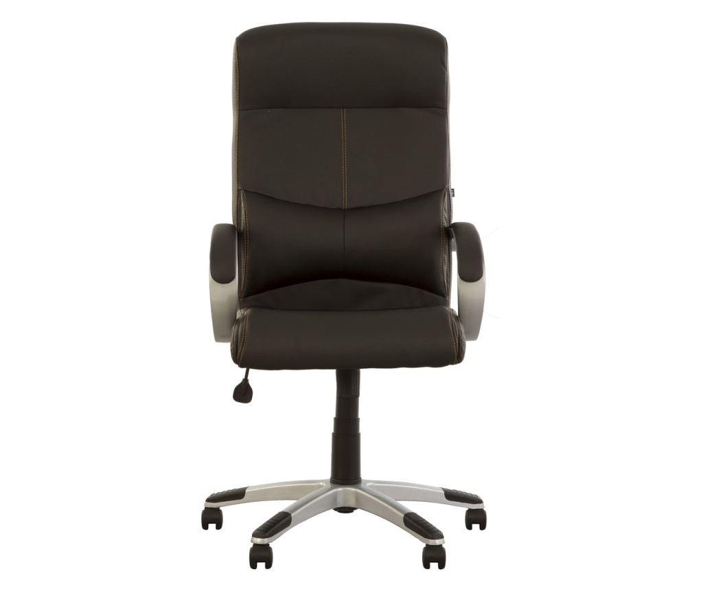 Upravljačka stolica ILLINOIS, Crna ekološka koža - 2