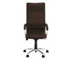 Upravljačka stolica OVATION, tamnosmeđa ekološka koža