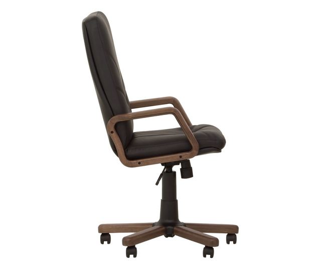 Scaun direktora MAVIS EXTRA, Crna ekološka koža