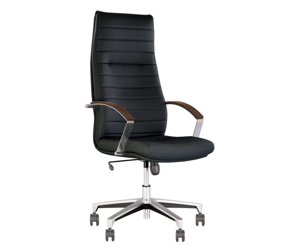 Direktorska stolica IMIS, crna eko koža - 2