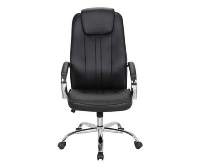 Stolac za upravu RENUS, Crna, Ekološka koža