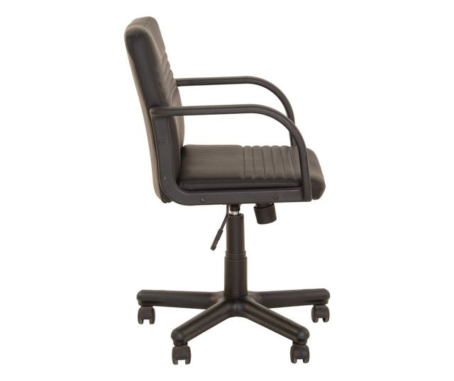 Stolac za upravu SELENA, Crna ekološka koža