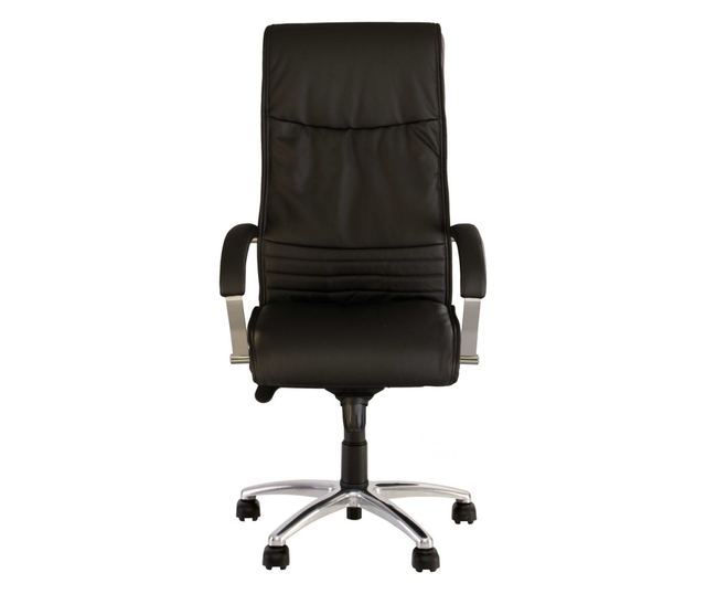 Direktorska stolica PERINN, crna eko koža