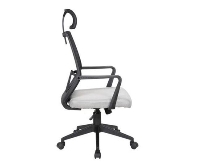 Upravljačka stolica SEA, Crna/Siva, Mreža/Tekstil