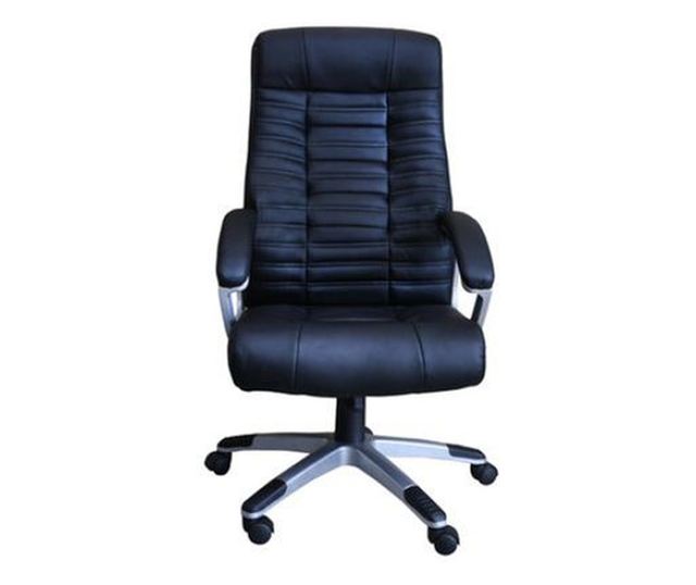 Upravljačka stolica EGO, Crna, Ekološka koža