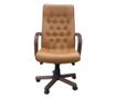 Direktorska stolica CHEF LUX EXTRA, Svijetlosmeđa prirodna koža