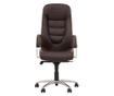 Stolac direktora LION, tamnosmeđa ekološka koža