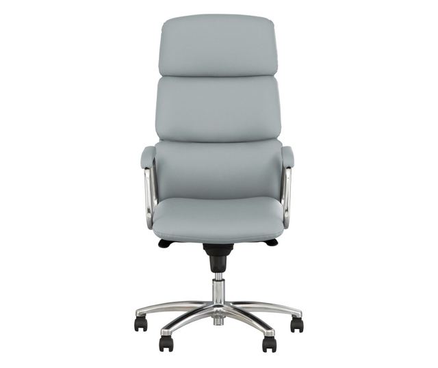 Stolac direktora VEGAS, Siva prirodna koža