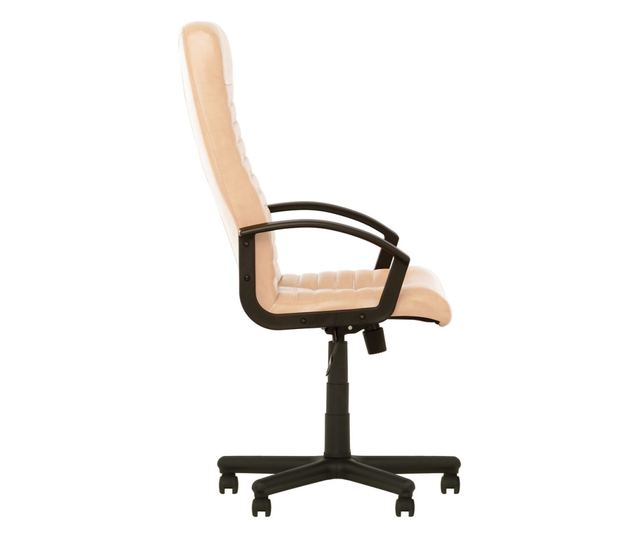 Direktorska stolica HERMAN, krem eko koža