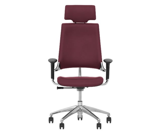 Stolac direktora CEO, Crvena prirodna koža