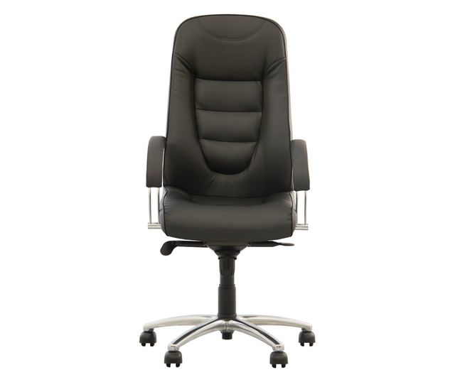 Upravljačka stolica LION, Crna ekološka koža