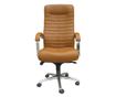 Direktorska stolica SENNA, svijetlosmeđa umjetna koža