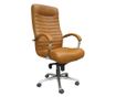 Direktorska stolica SENNA, svijetlosmeđa umjetna koža