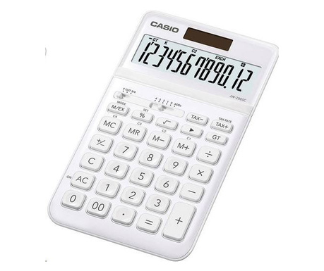 Calculator de birou, Casio, Alb