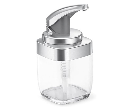 SimpleHuman BT1081 pumpás szappanadagoló 444ml-es szálcsiszolt