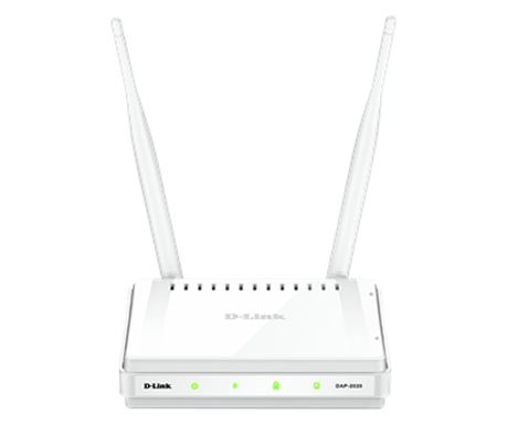 D-LINK Wireless Access Point N-es 300Mbps, DAP-2020/E